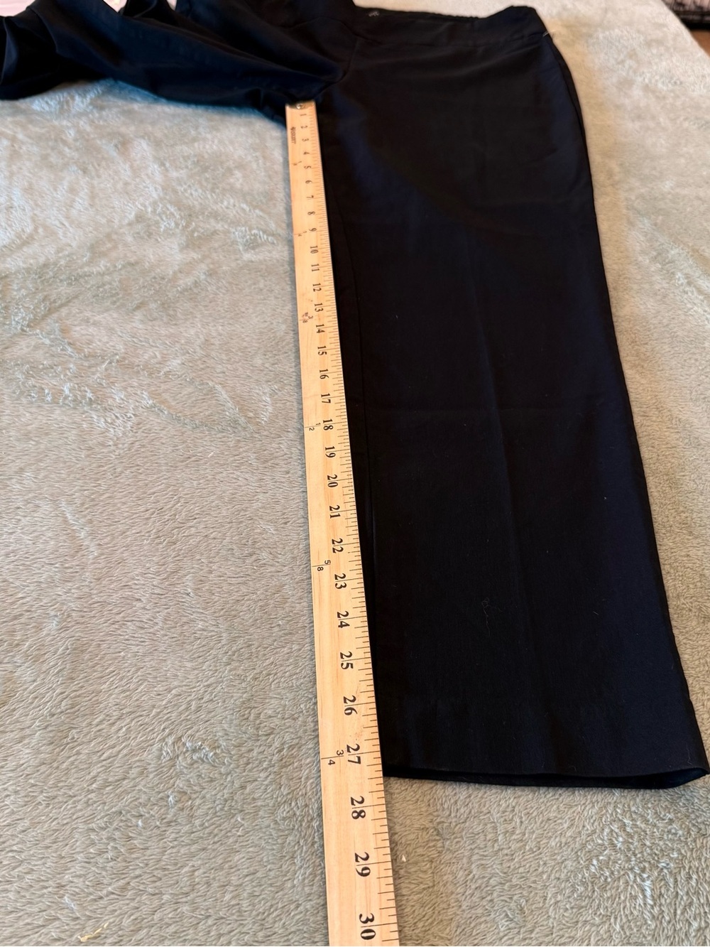 Gloria Vanderbilt Amanda 14P Black Pull On Slimming Pants NWT Petite - Picture 11 of 13